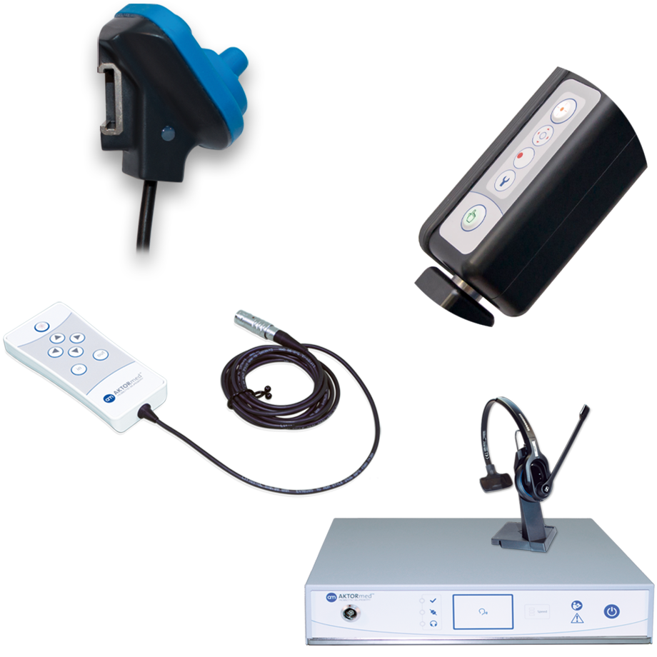 Four control options of SOLOASSIST II